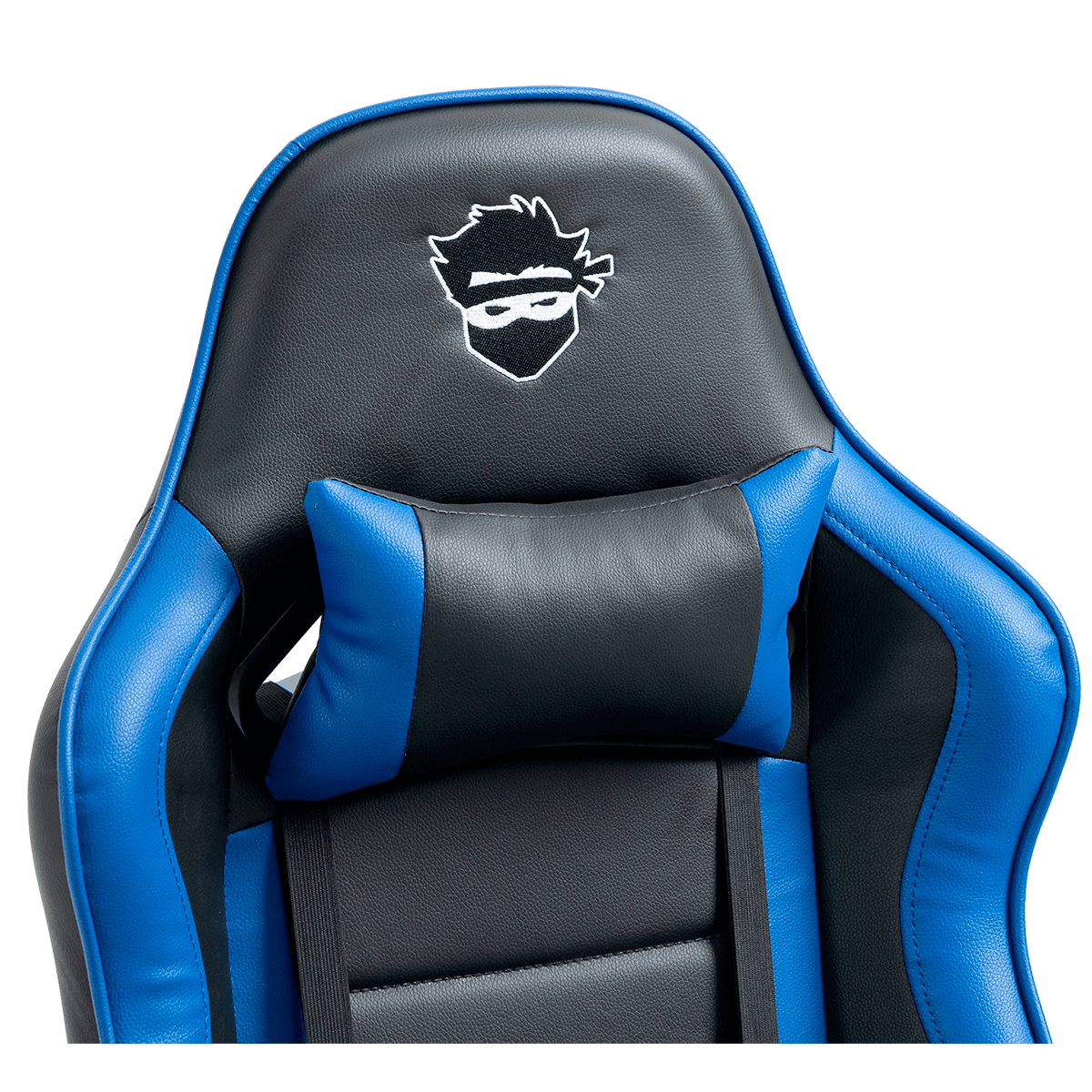 Cadeira Gamer Ninja Danzo, Reclinável, Preto e Azul