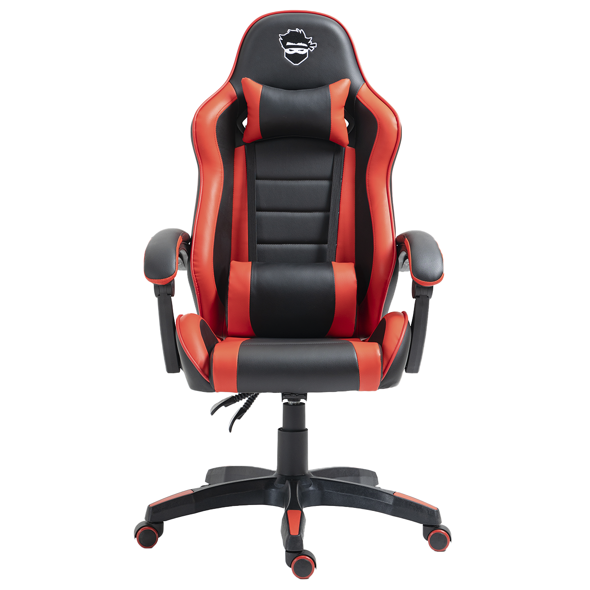 Cadeira Gamer Ninja Danzo, Reclinável, Preto e Vermelho