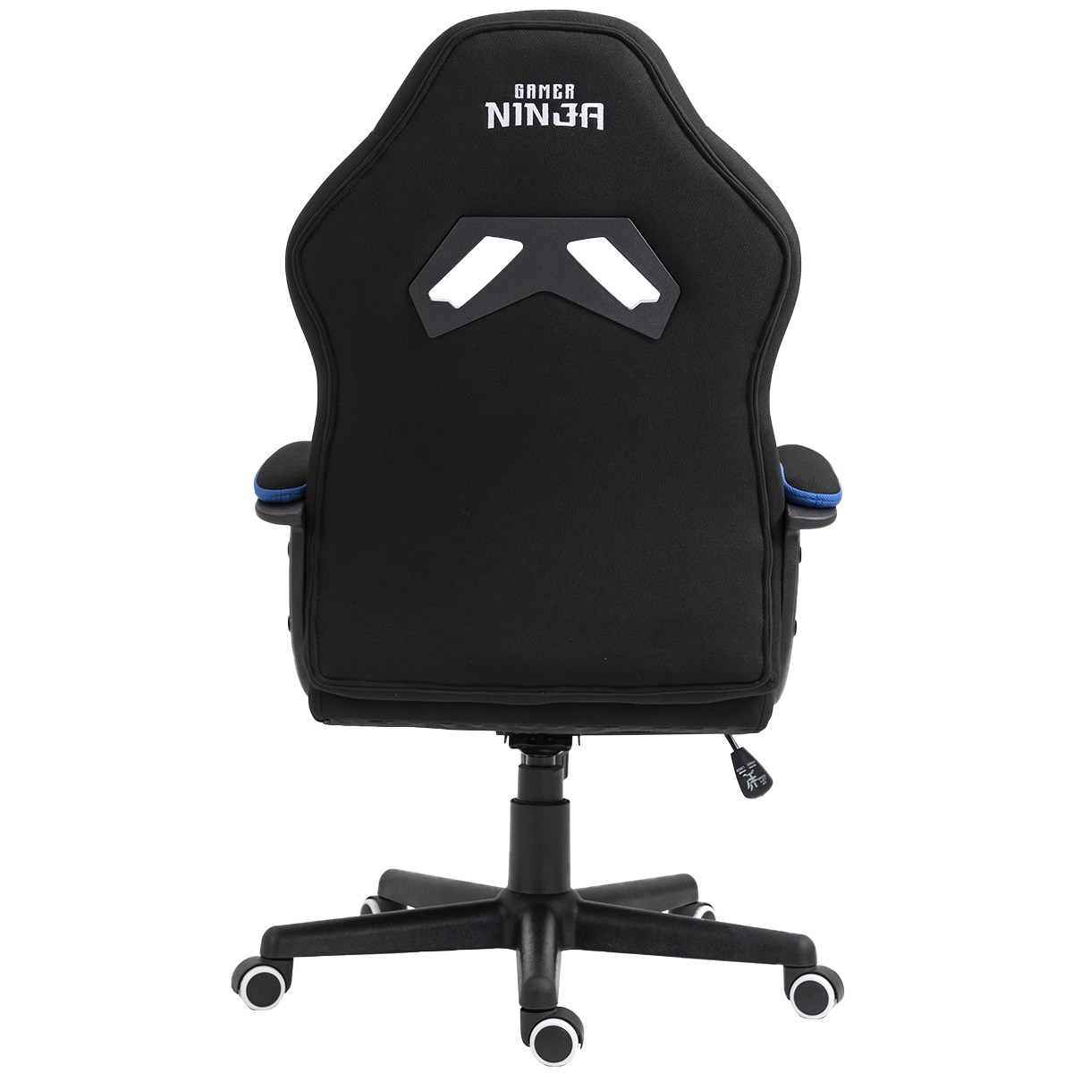 Cadeira Gamer Ninja Genin, Tecido, Preta e Azul