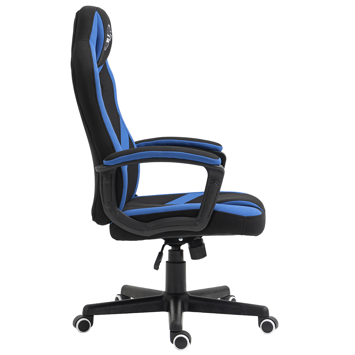 Cadeira Gamer Ninja Genin, Tecido, Preta e Azul