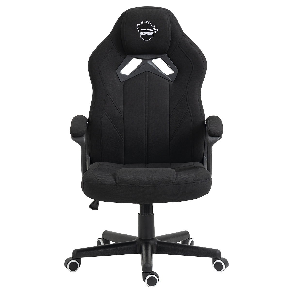 Cadeira Gamer Ninja Genin, Tecido, Preta