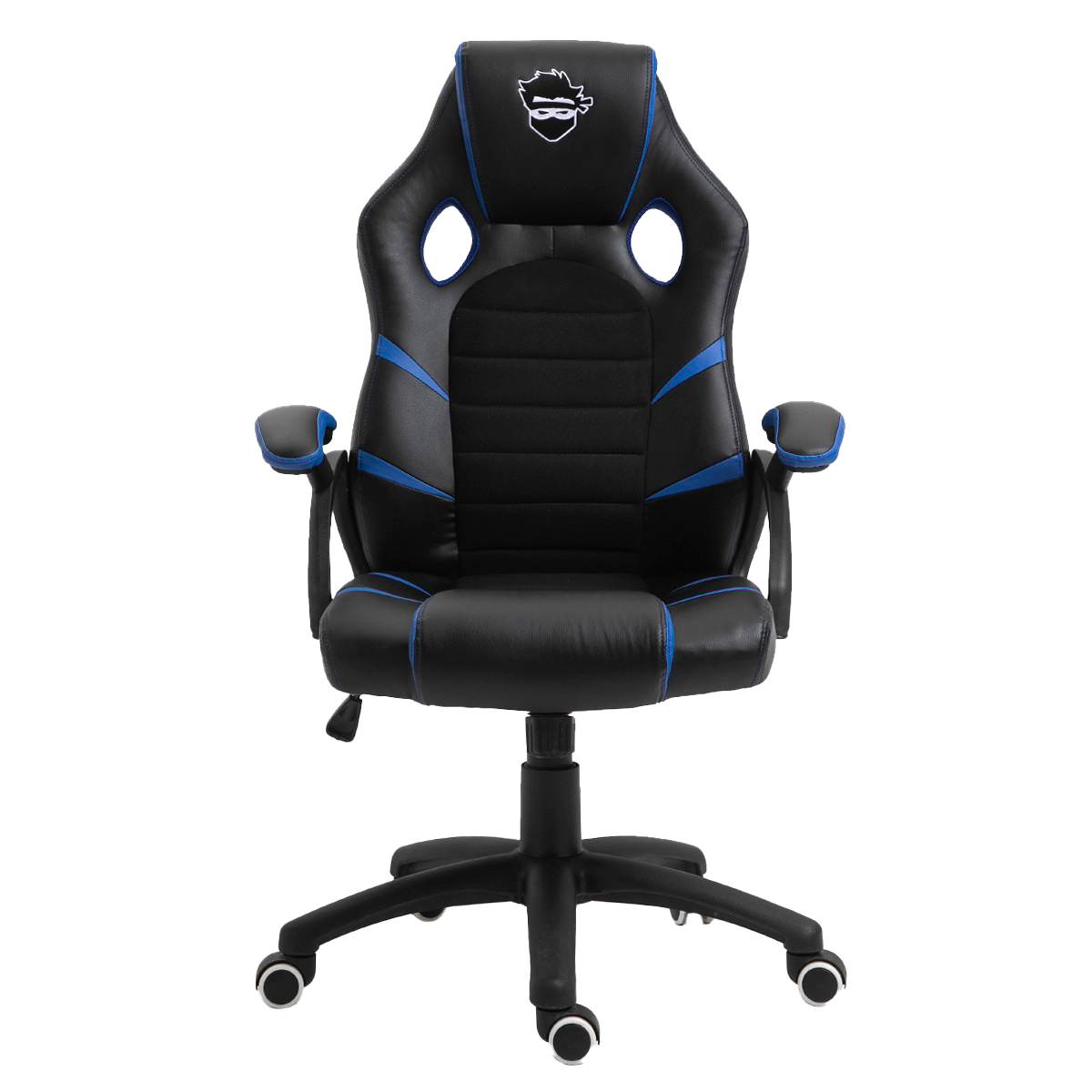 Cadeira Gamer Ninja Hiryu, Preto e Azul