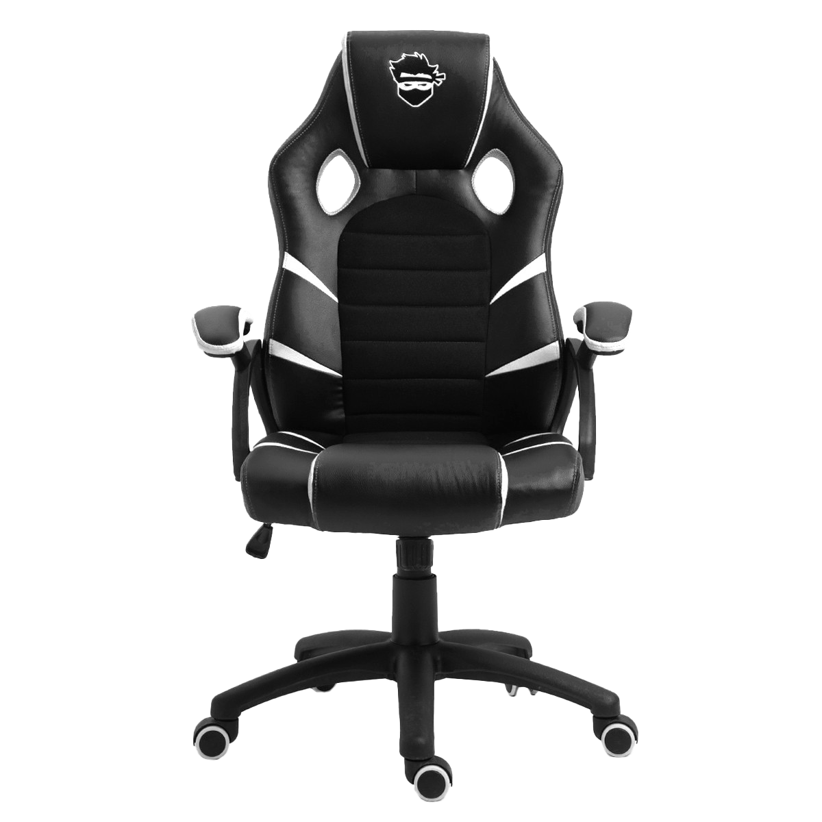 Cadeira Gamer Ninja Hiryu, Preto e Branco