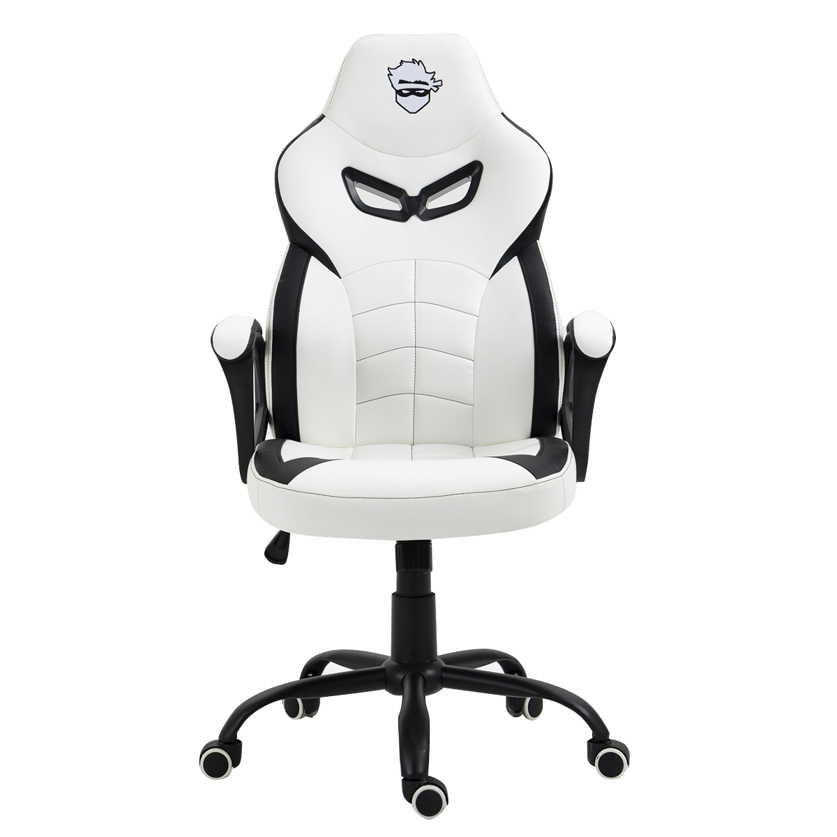 Cadeira Gamer Ninja Jiraya, Branco e Preto