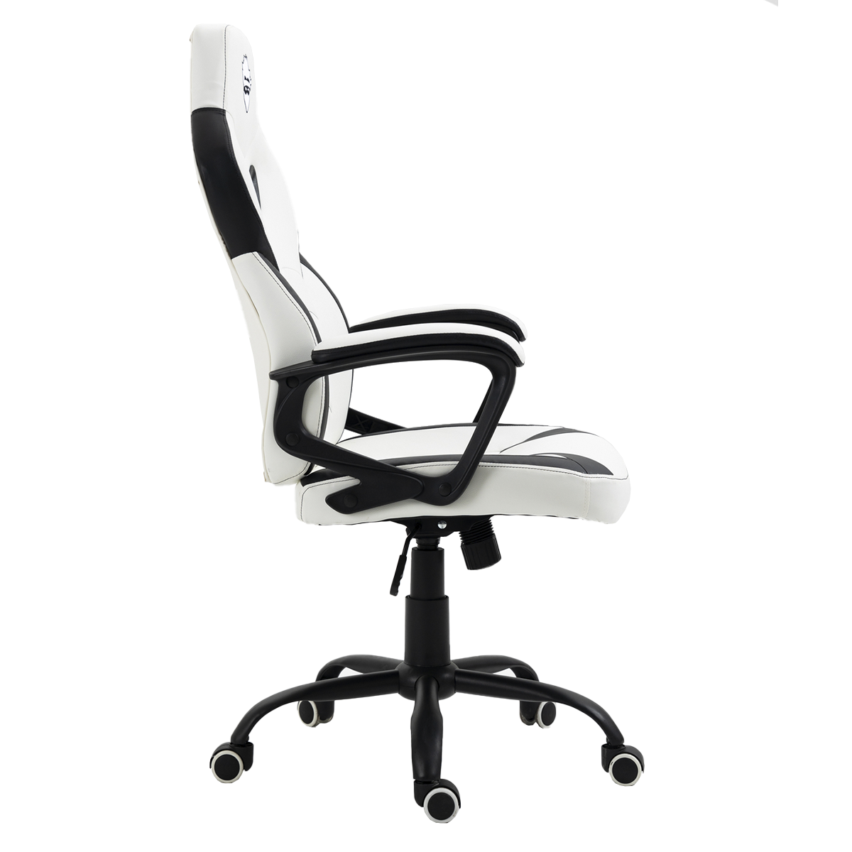 Cadeira Gamer Ninja Jiraya, Branco e Preto