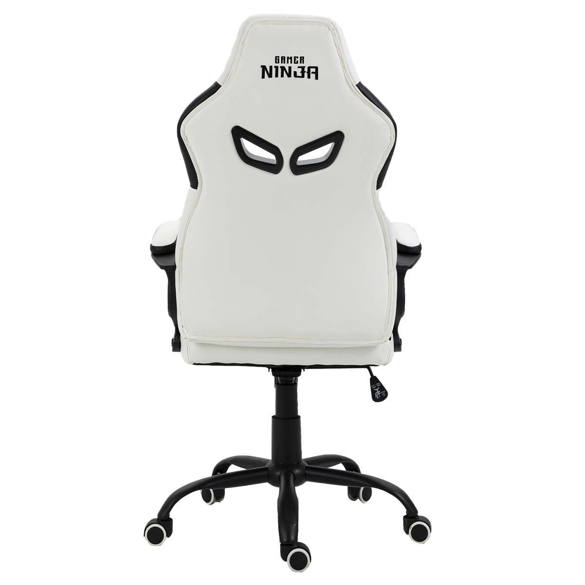 Cadeira Gamer Ninja Jiraya, Branco e Preto