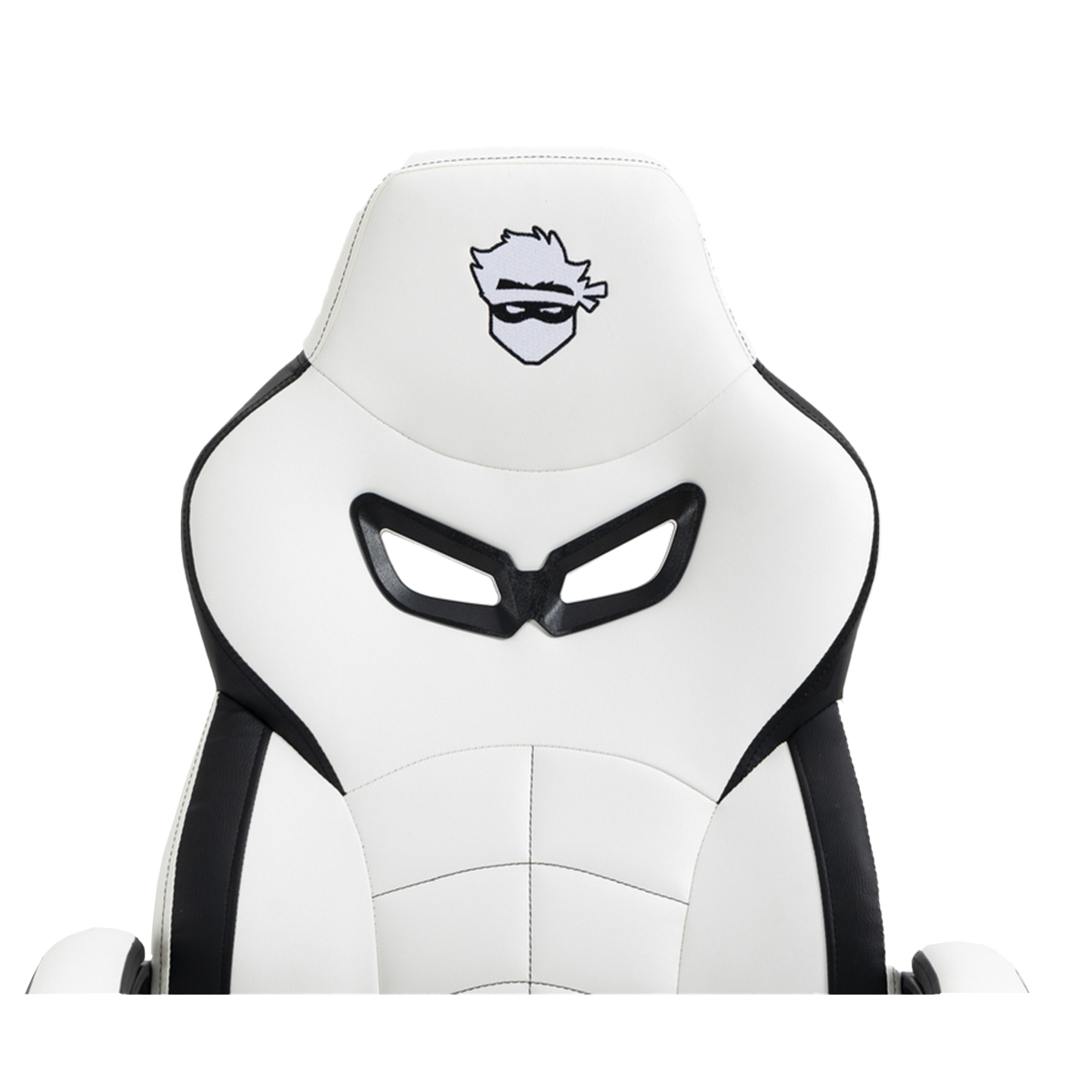 Cadeira Gamer Ninja Jiraya, Branco e Preto