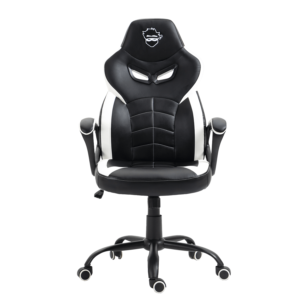 Cadeira Gamer Ninja Jiraya, Preto e Branco