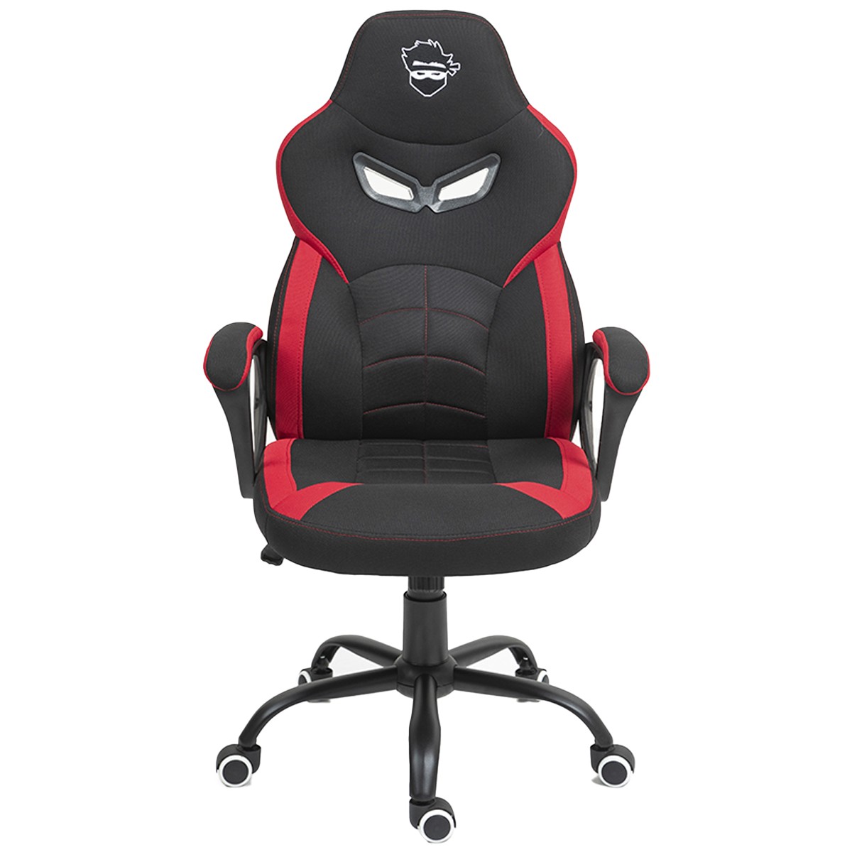 Cadeira Gamer Ninja Jiraya, Tecido, Preto e Vermelho, GN-CH-JRN0DBRF