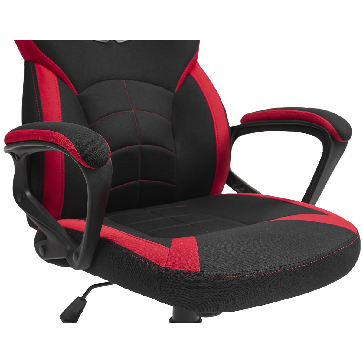 Cadeira Gamer Ninja Jiraya, Tecido, Preto e Vermelho, GN-CH-JRN0DBRF