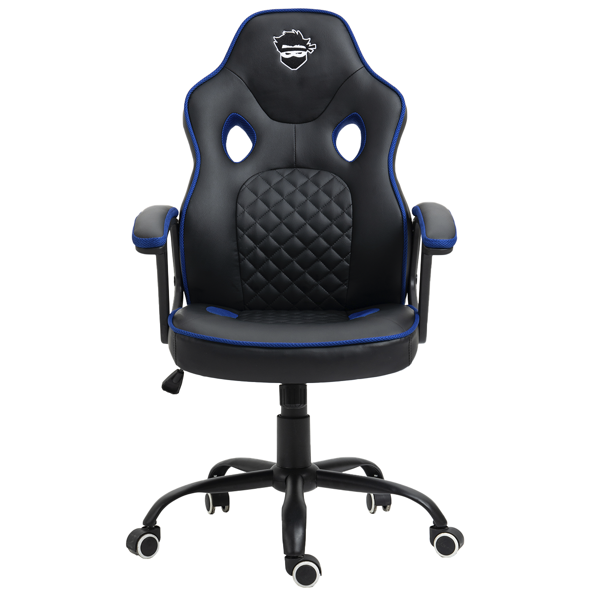 Cadeira Gamer Ninja Kaeru, Preto e Azul