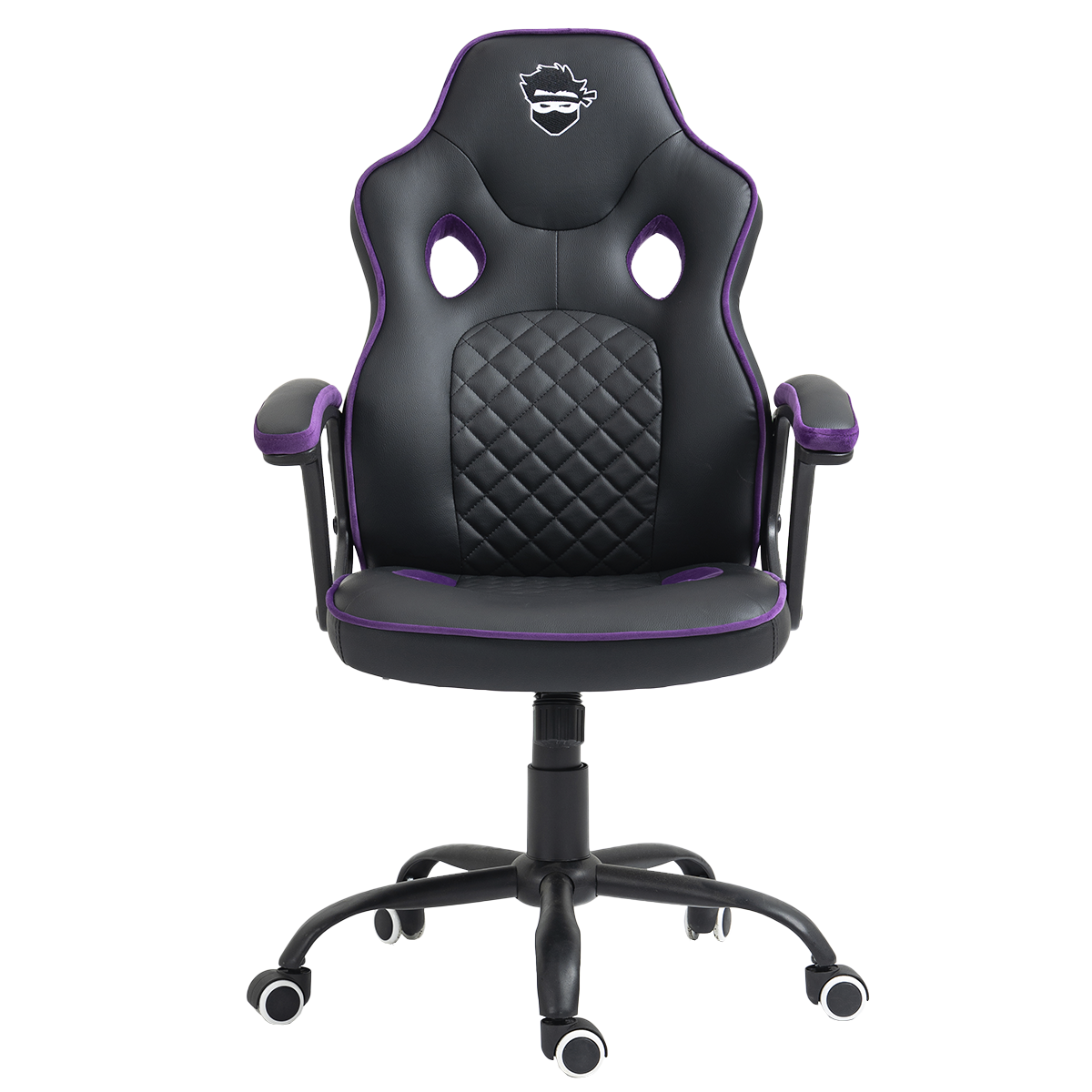 Cadeira Gamer Ninja Kaeru, Preto e Roxo