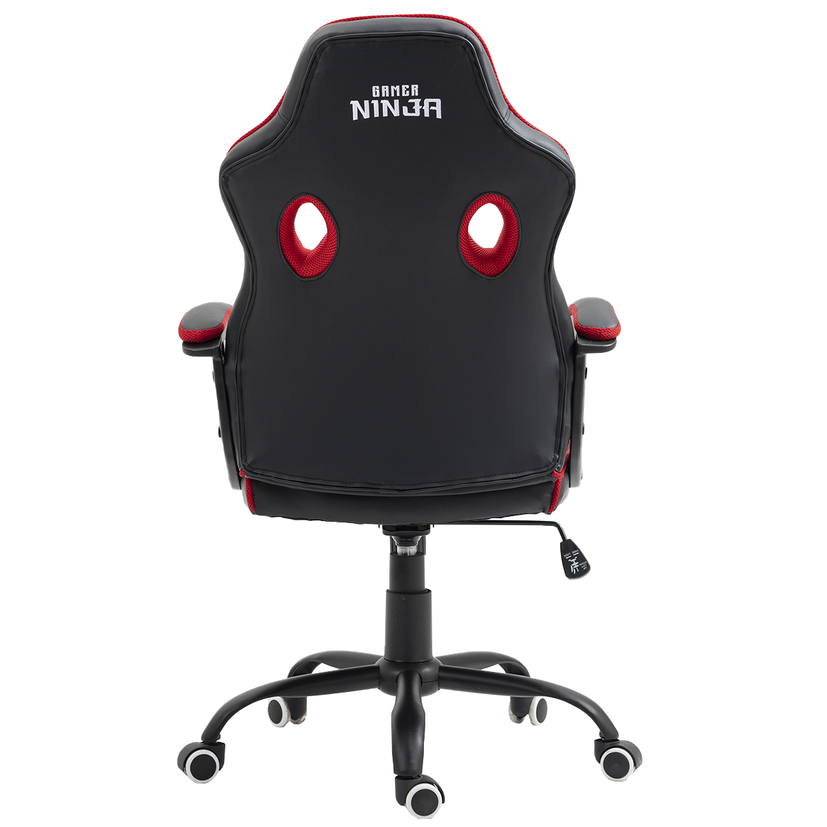 Cadeira Gamer Ninja Kaeru, Preto e Vermelho