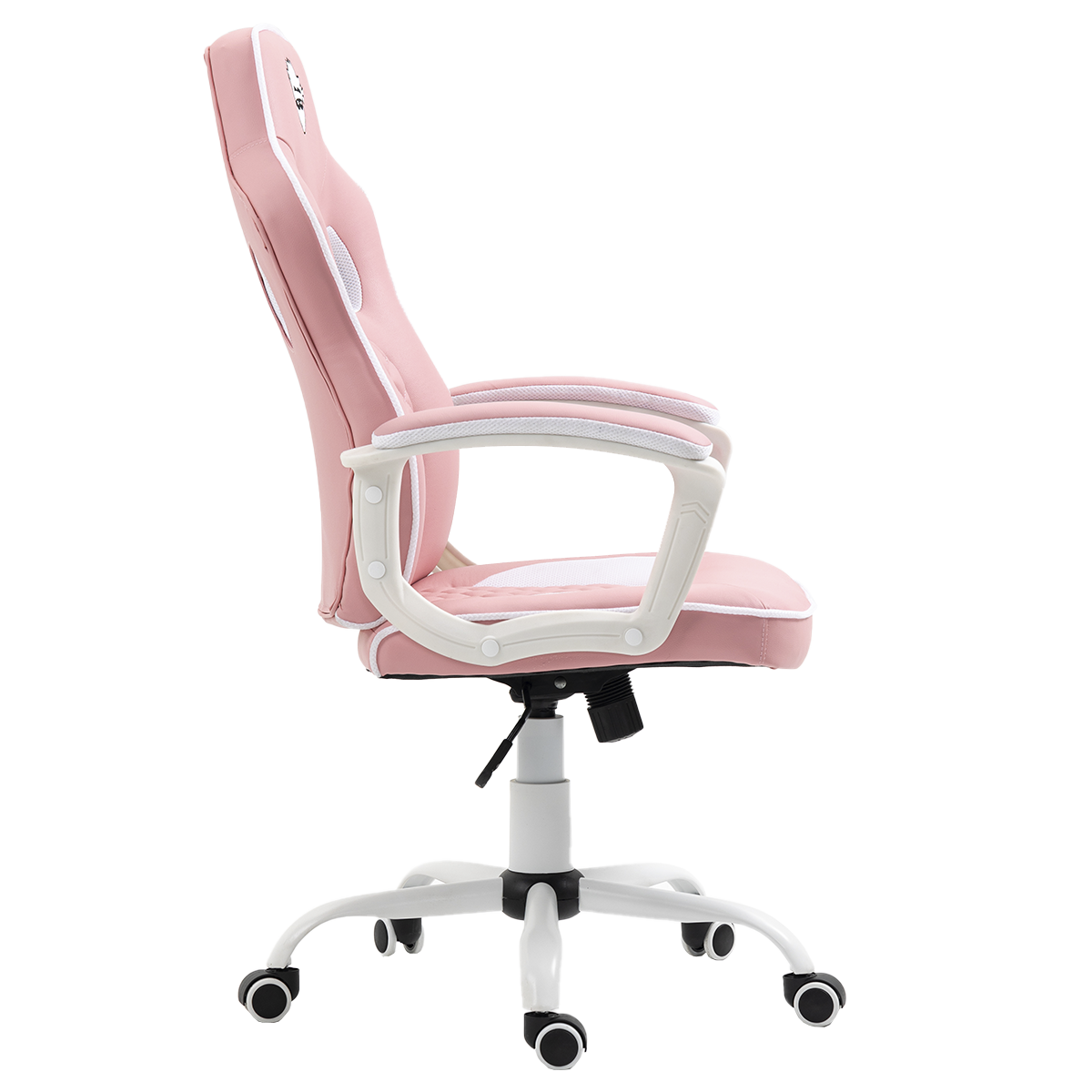 Cadeira Gamer Ninja Kaeru, Rosa e Branco