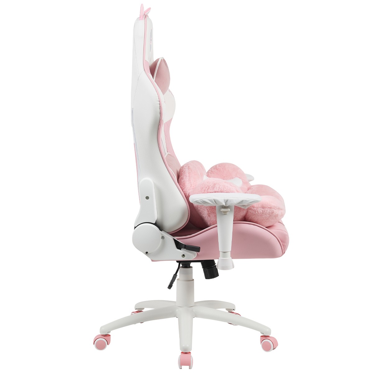 Cadeira Gamer Ninja MewMew Pro Edition, Reclinável, 3D, Rosa e Branco, GN-CH-MPR3DPWL