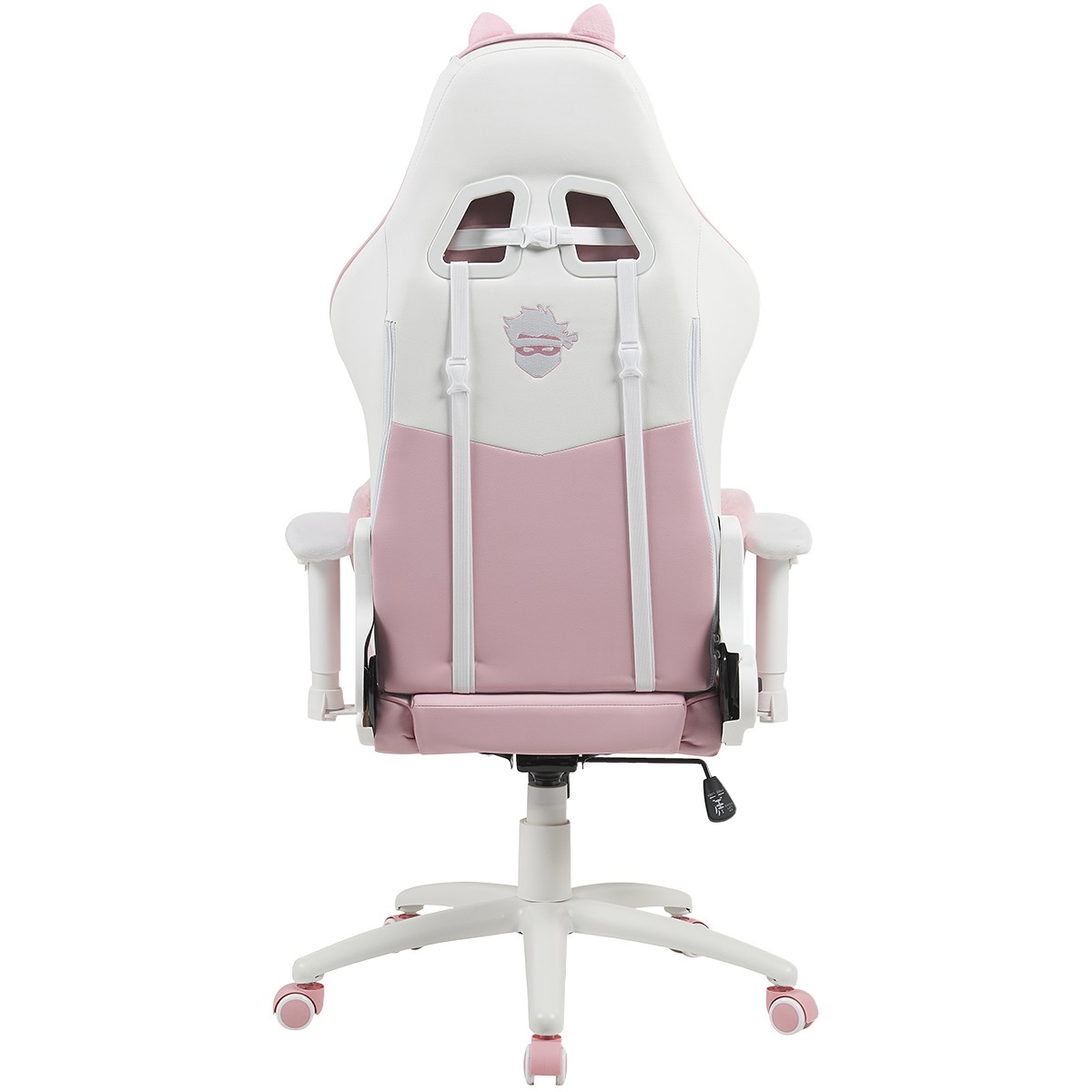 Cadeira Gamer Ninja MewMew Pro Edition, Reclinável, 3D, Rosa e Branco, GN-CH-MPR3DPWL