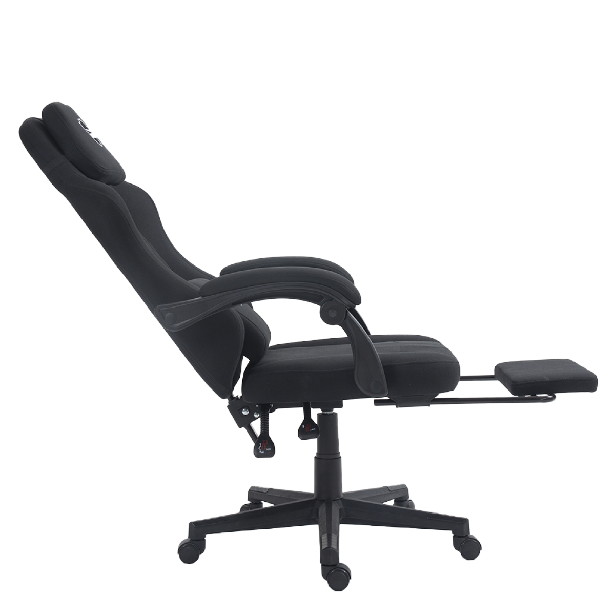 Cadeira Gamer Ninja Mizu, Reclinável, com massageador de lombar, Preta