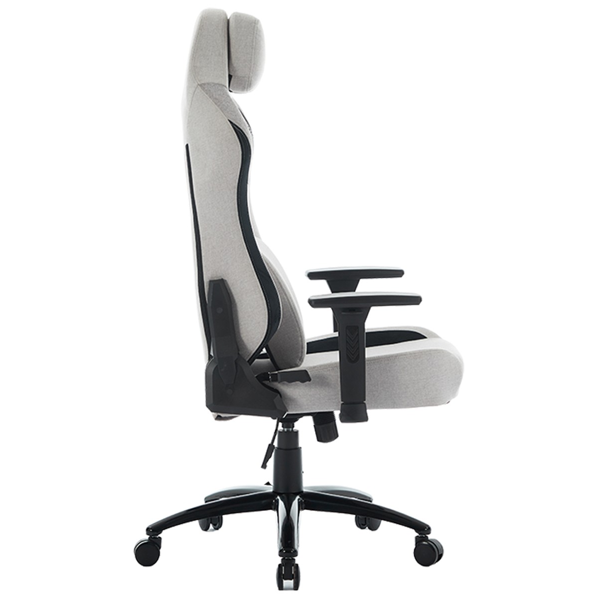 Cadeira Gamer SuperFrame Atlas, Reclinável, 3D, Tecido, Cinza e Preto, SF-CH-ATR3DGBF