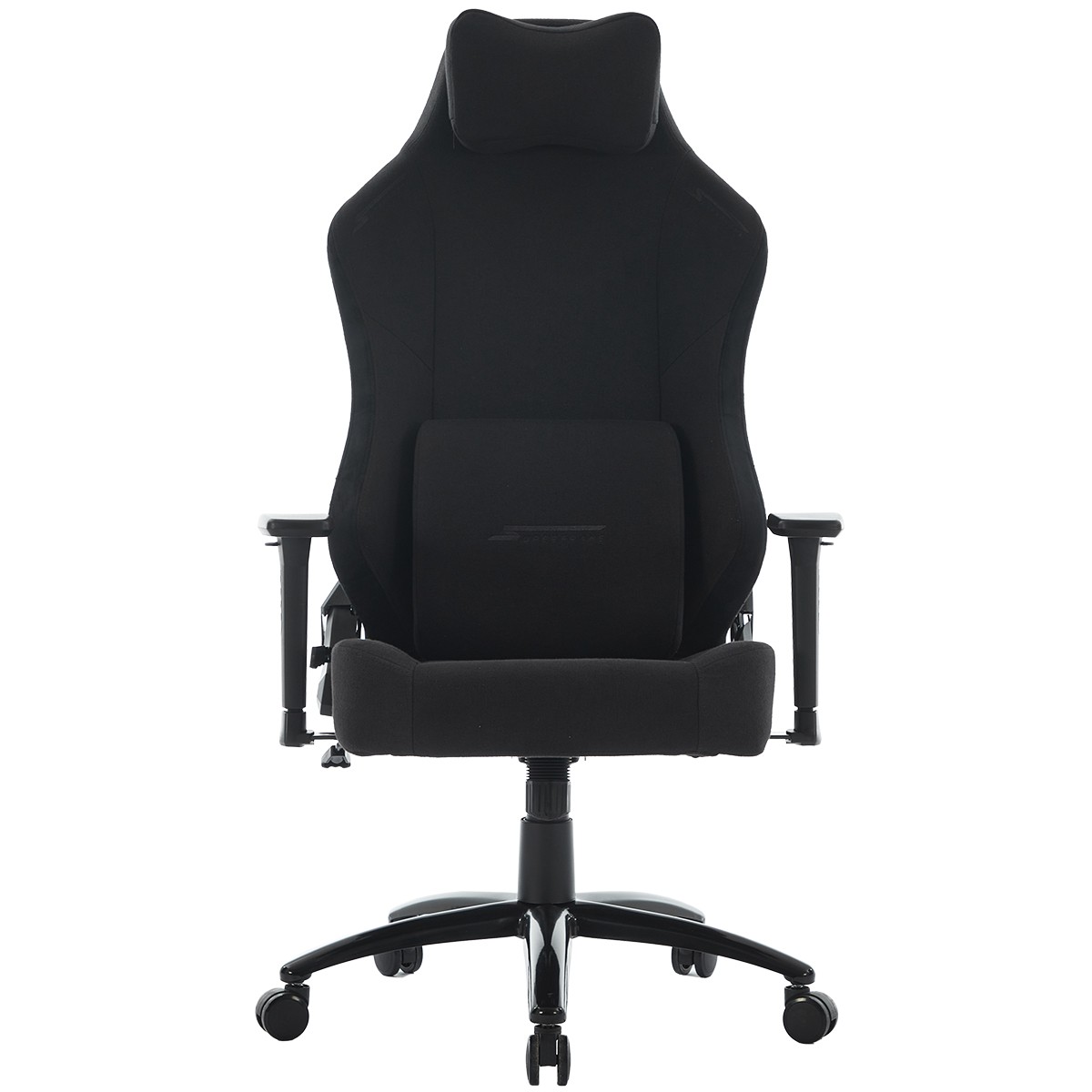 Cadeira Gamer SuperFrame Atlas, Reclinável, 3D, Tecido, Preto, SF-CH-ATR3DBF