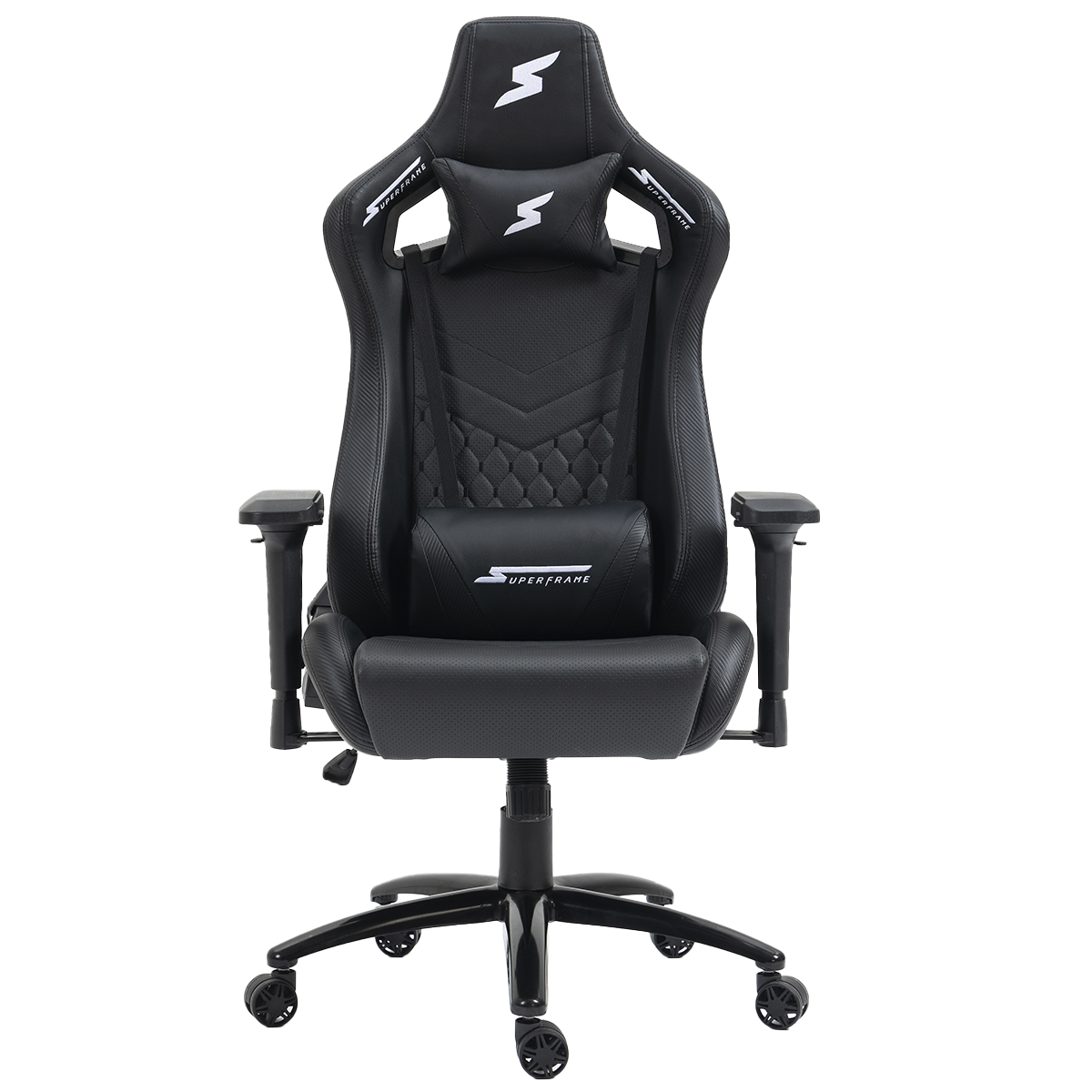 Cadeira Gamer SuperFrame Cleric, Reclinável, 4D, Preto