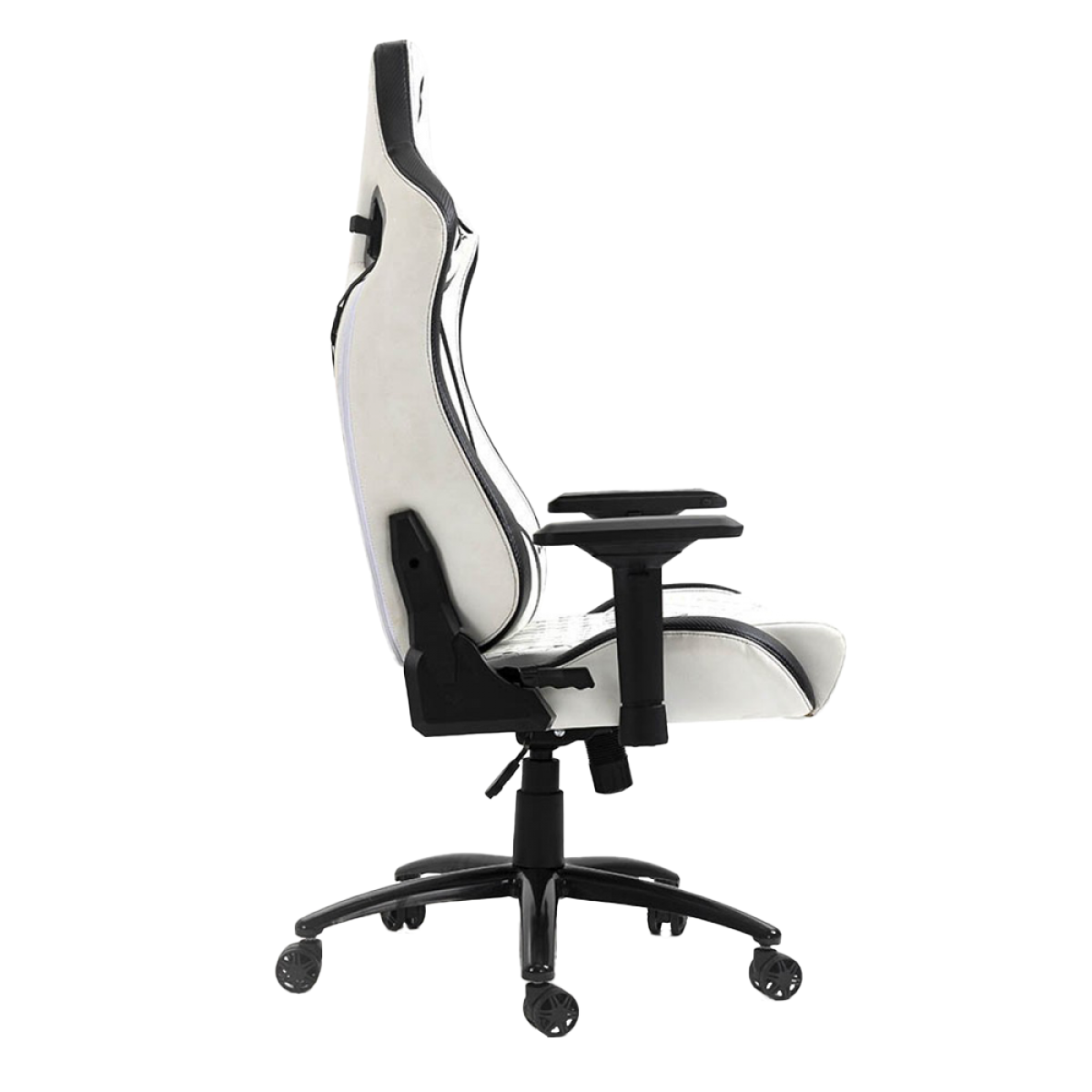 Cadeira Gamer SuperFrame Cleric, Reclinável, 4D, Branco e Preto