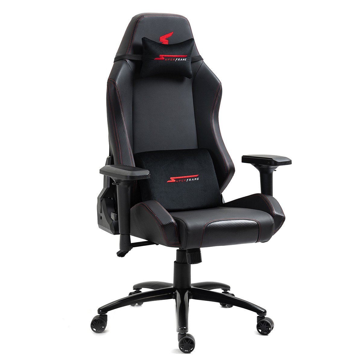 Cadeira Gamer SuperFrame Darklord, Reclinável, 4D, Preto, SFCD-DKBK