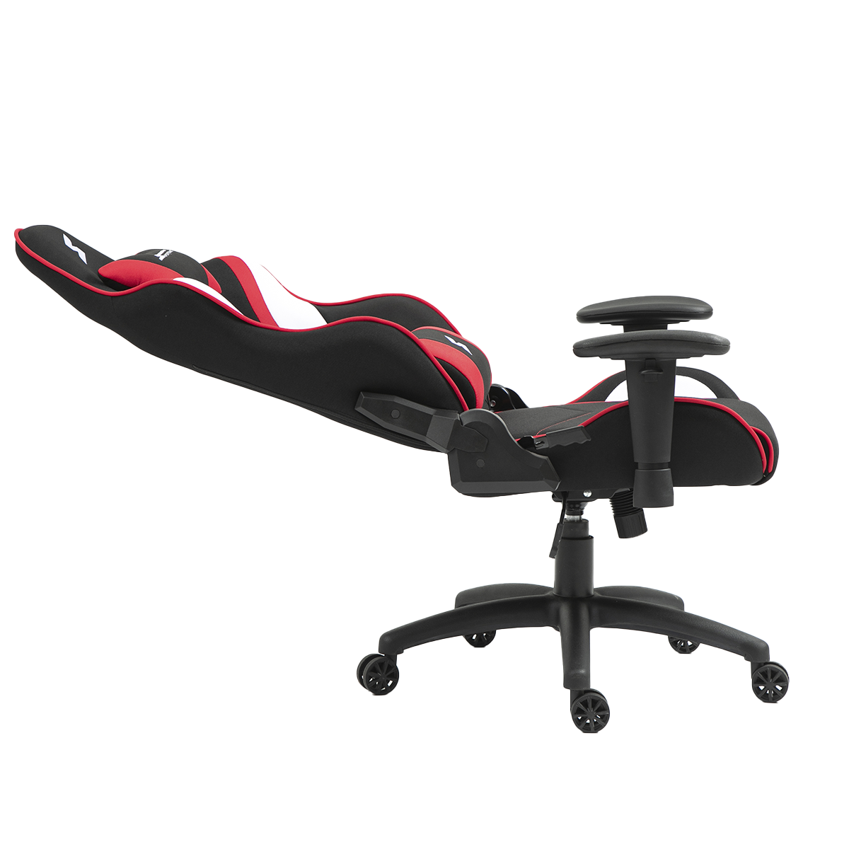 Cadeira Gamer SuperFrame Dragster, Reclinável, Tecido, Preto, Vermelho e Branco