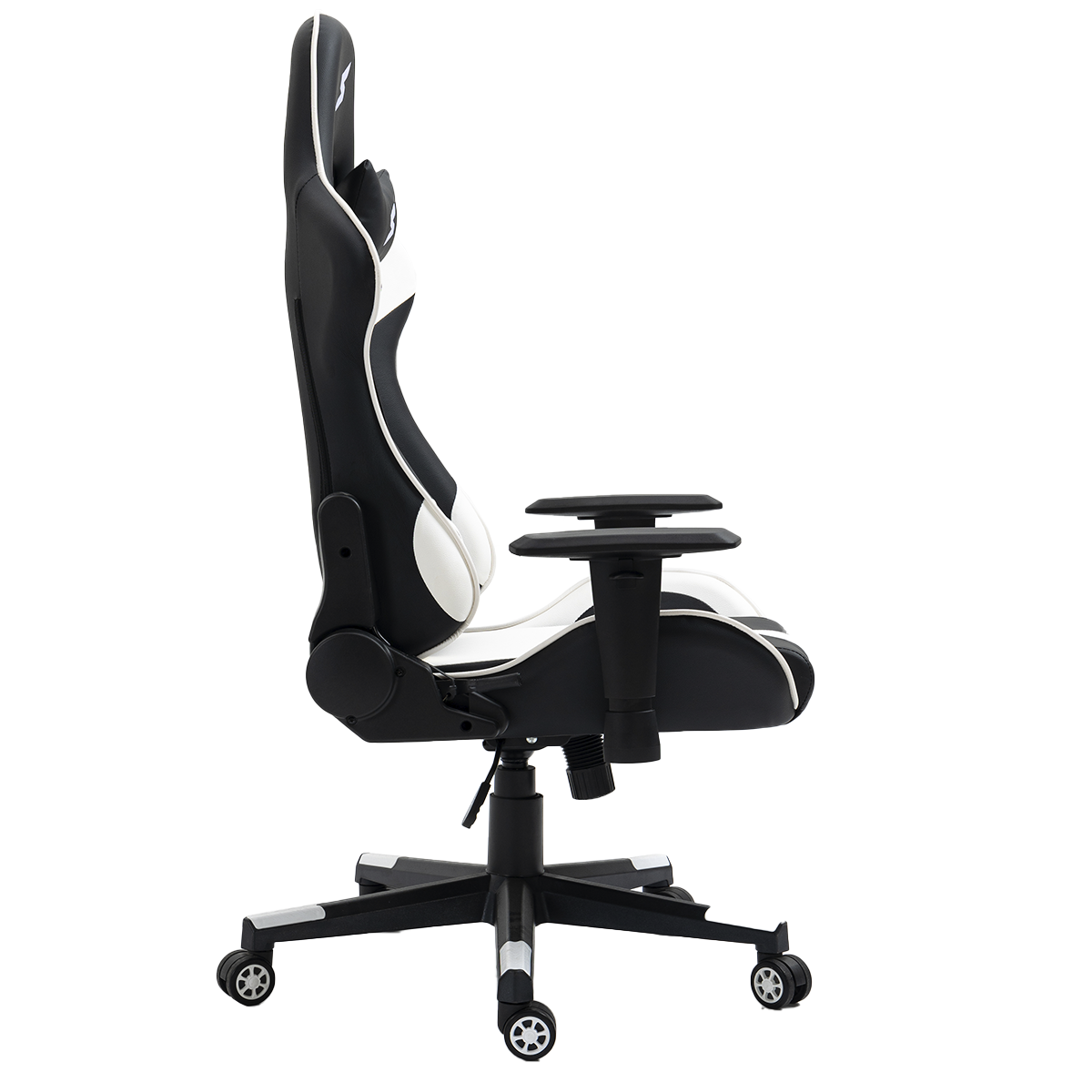 Cadeira Gamer SuperFrame Godzilla, Reclinável, Preto e Branco