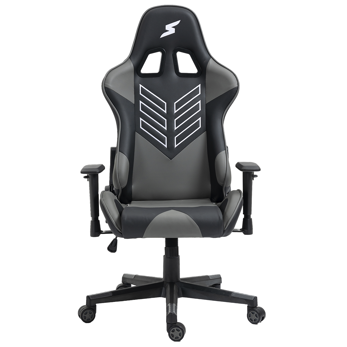 Cadeira Gamer SuperFrame Godzilla, Reclinável, Preto e Cinza