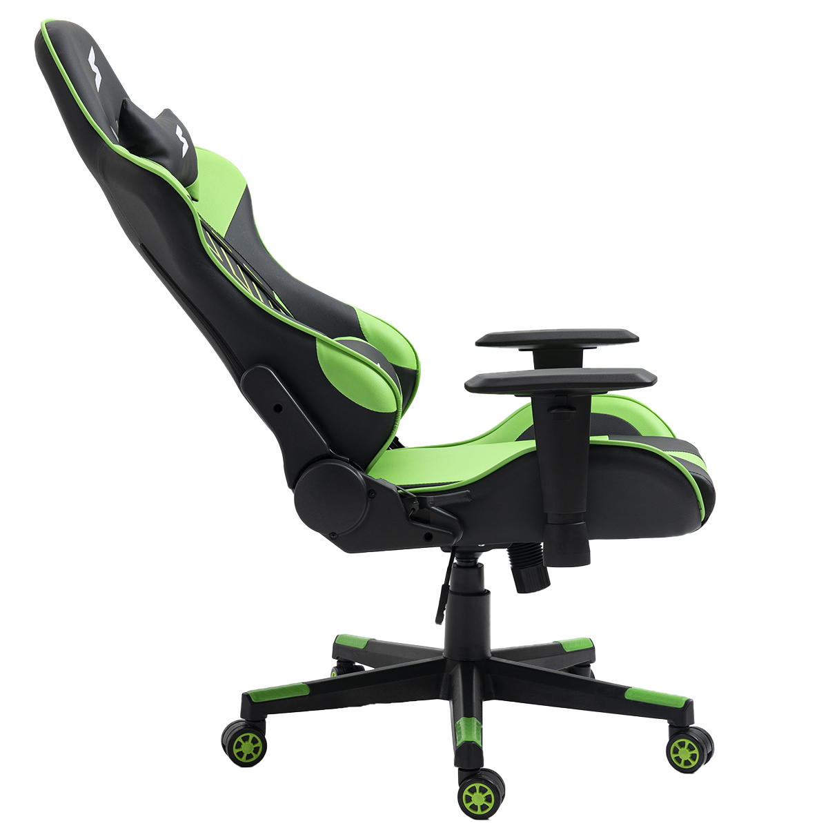 Cadeira Gamer SuperFrame Godzilla, Reclinável, Preto e Verde