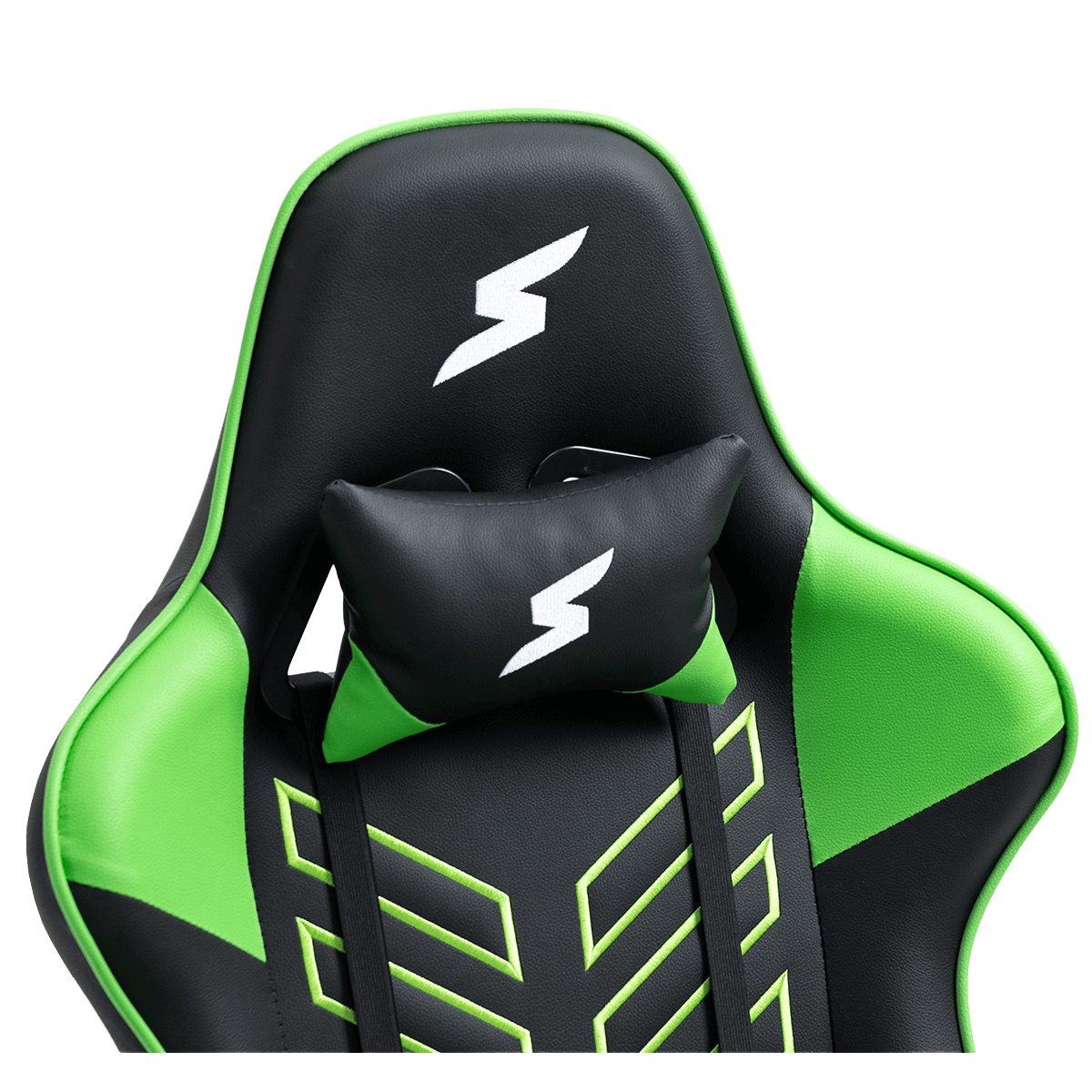 Cadeira Gamer SuperFrame Godzilla, Reclinável, Preto e Verde