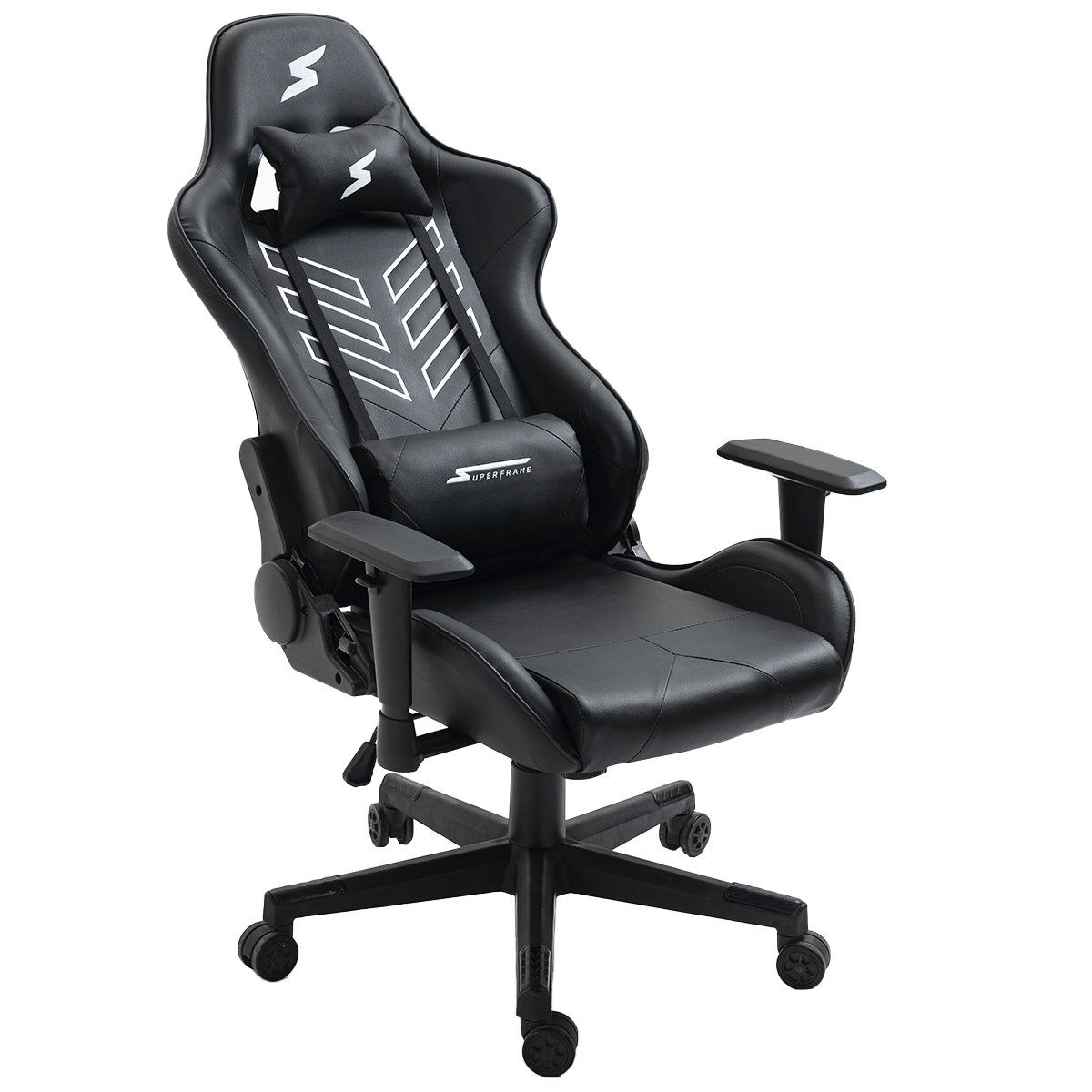 Cadeira Gamer SuperFrame Godzilla, Reclinável, Preto