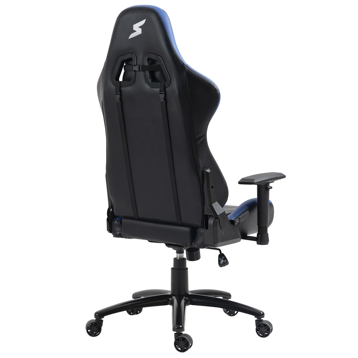 Cadeira Gamer SuperFrame Hunter, Reclinável, Preto e Azul 