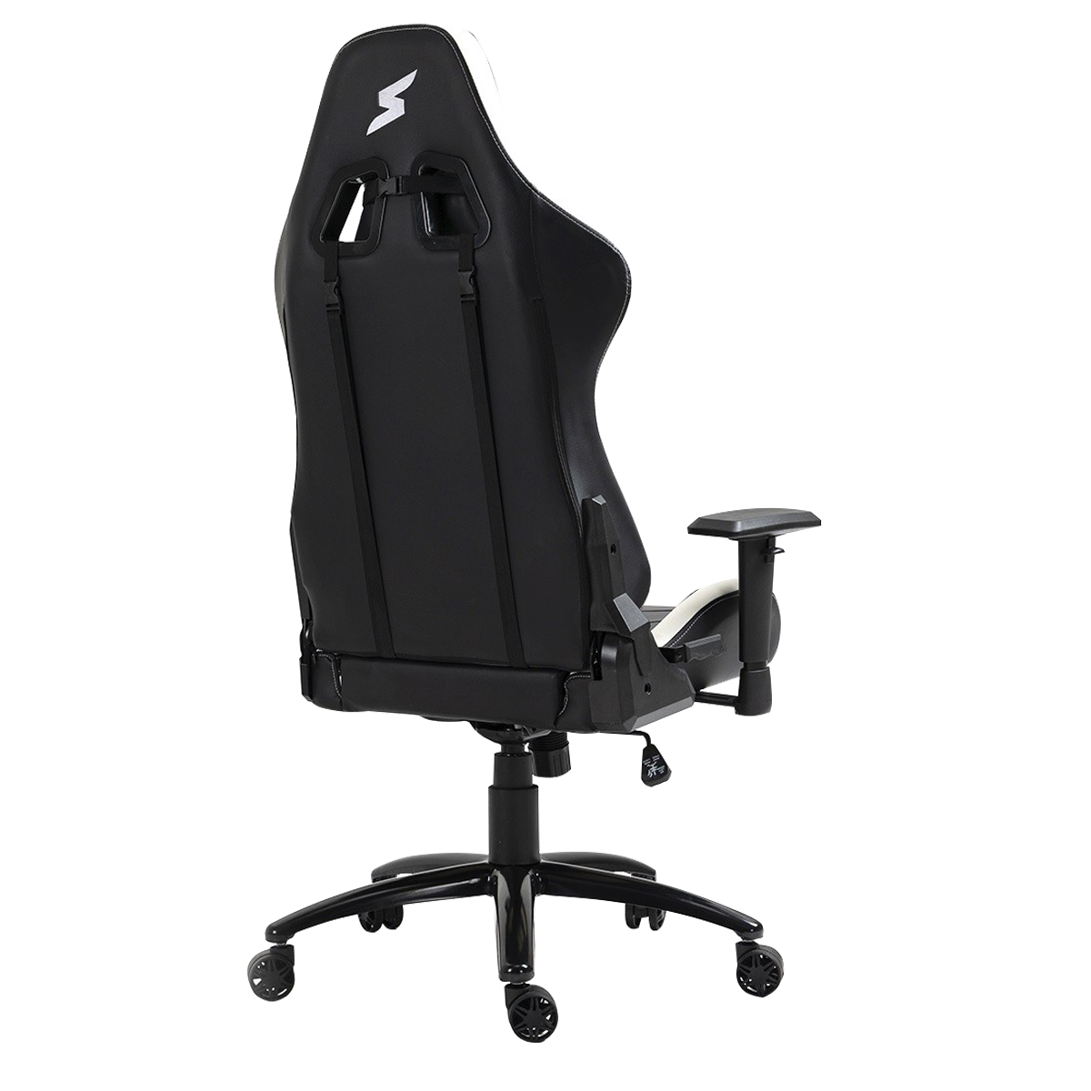 Cadeira Gamer SuperFrame Hunter, Reclinável, Preto e Branco