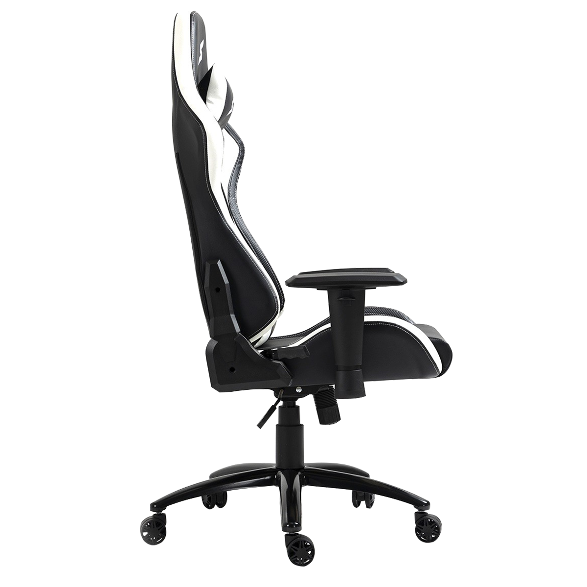 Cadeira Gamer SuperFrame Hunter, Reclinável, Preto e Branco
