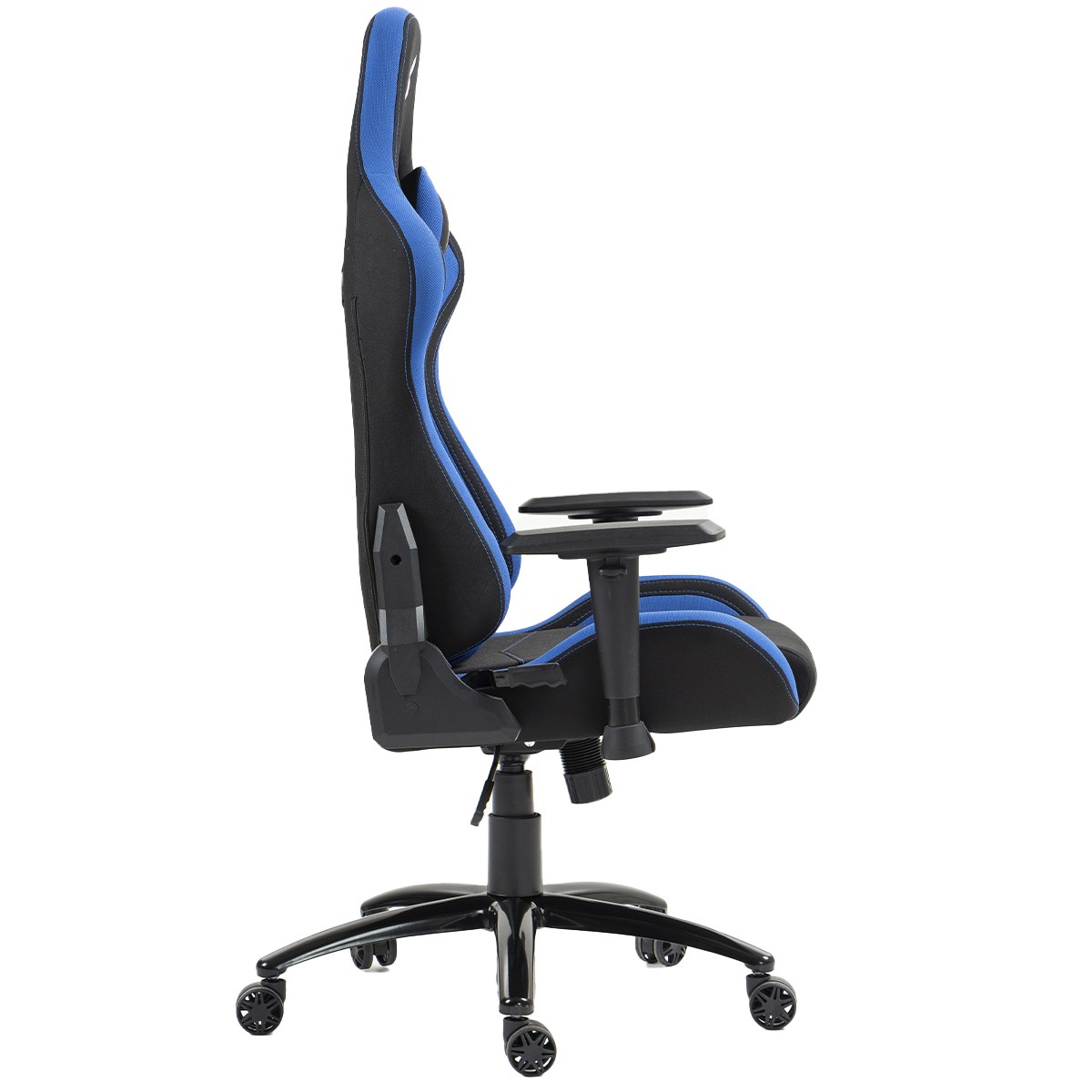 Cadeira Gamer SuperFrame Hunter, Reclinável, Tecido, Preto e Azul, GN-CH-HTR2DBBF 
