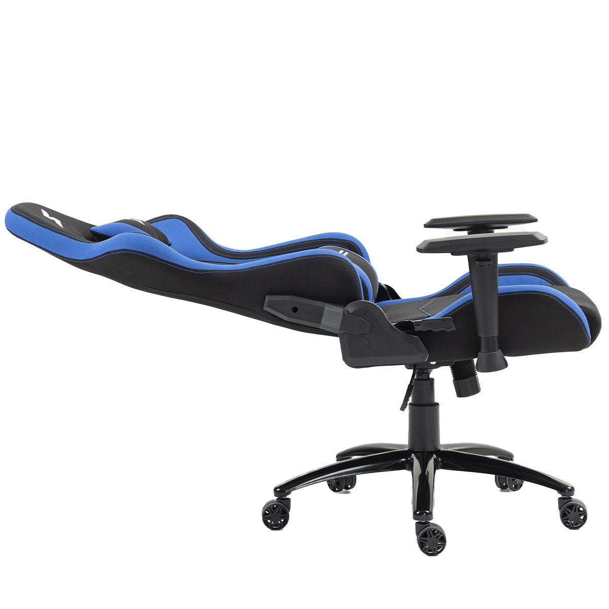 Cadeira Gamer SuperFrame Hunter, Reclinável, Tecido, Preto e Azul, GN-CH-HTR2DBBF 