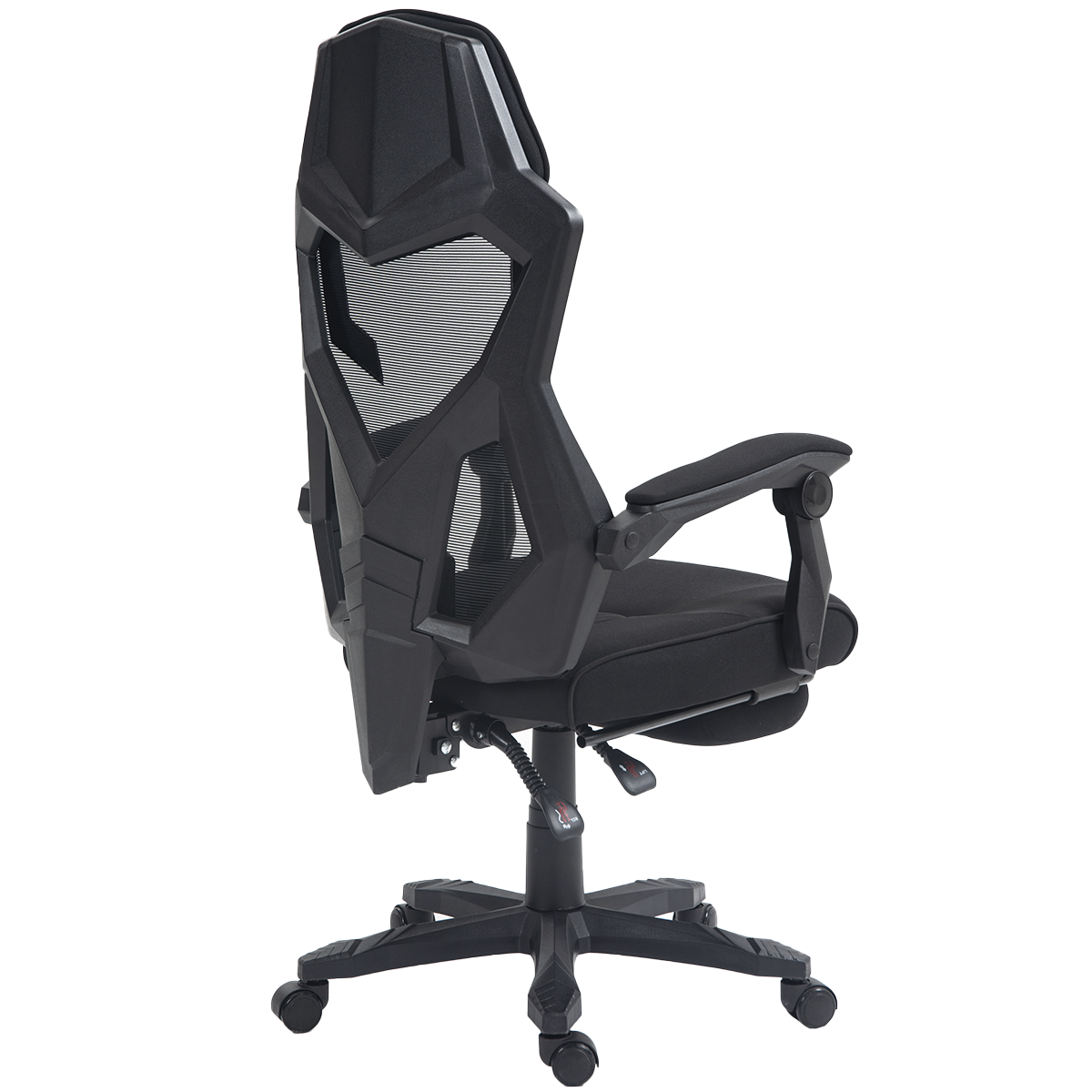 Cadeira Gamer SuperFrame Hybrid, Mesh, Altura Ajustável, Preta