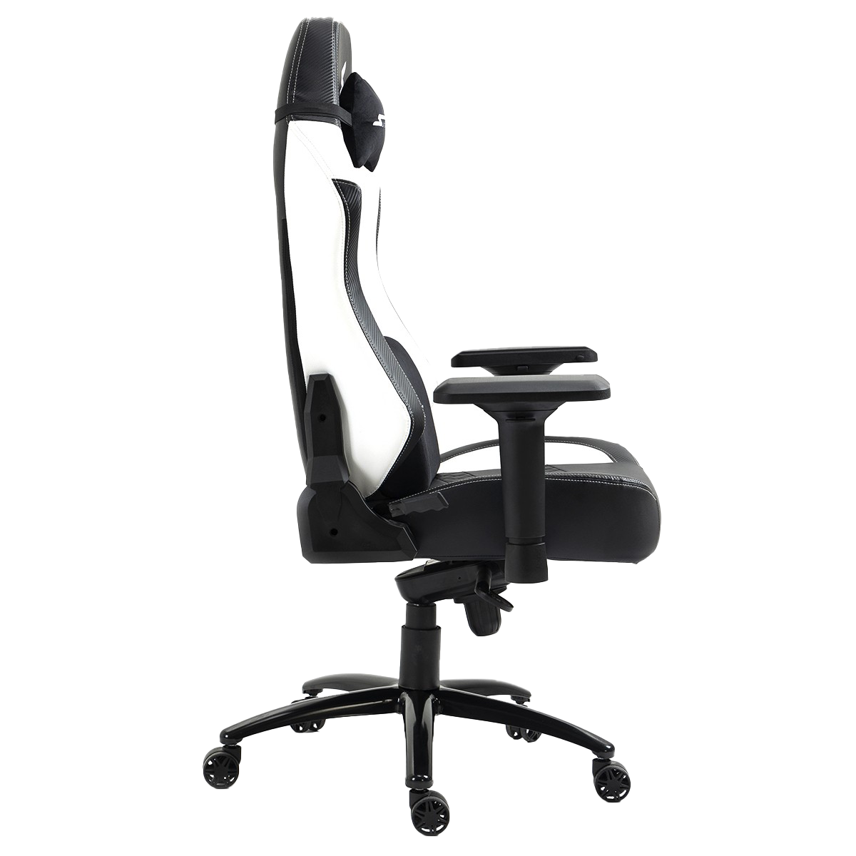 Cadeira Gamer SuperFrame Icelord, Reclinável, 4D, Preto e Branco, SFCD-CLBK/WH