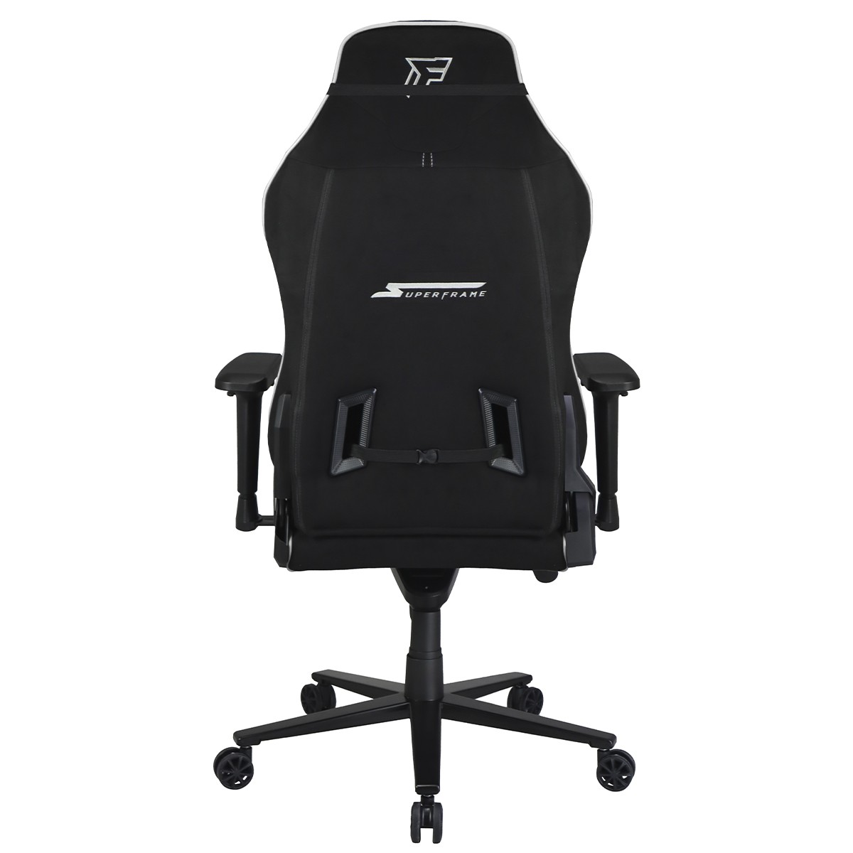 Cadeira Gamer SuperFrame Kingston Fury, Reclinável, 4D, Preto e Branco, SF-CH-KFR4DBWH