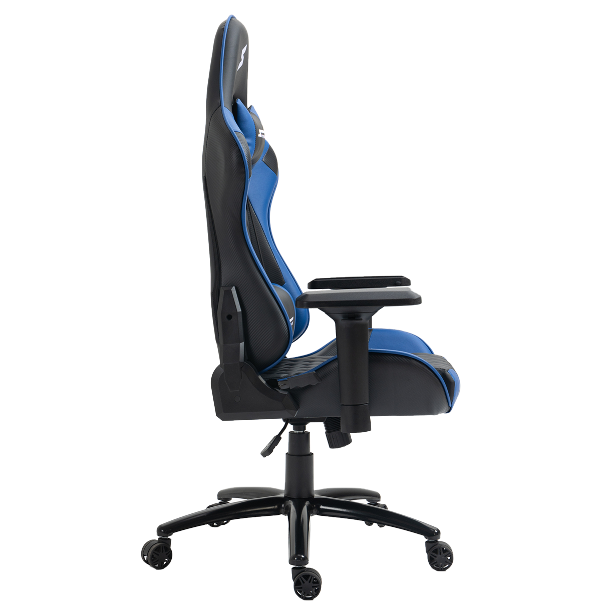Cadeira Gamer SuperFrame Knight, Reclinável, Preto e Azul