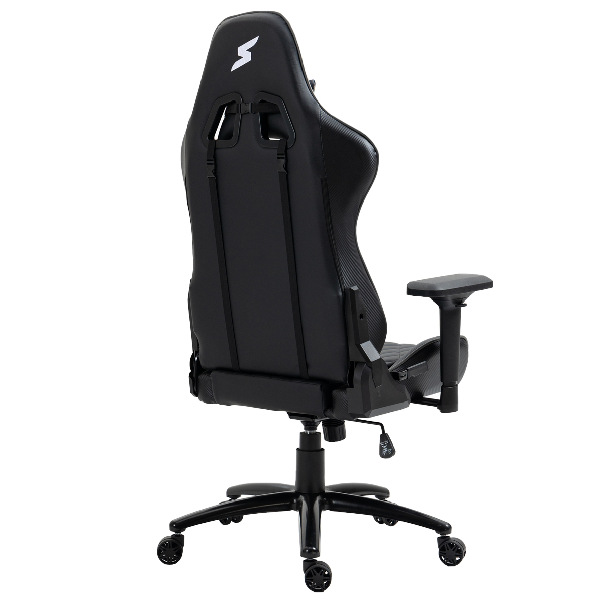Cadeira Gamer SuperFrame Knight, Reclinável, Preto e Cinza