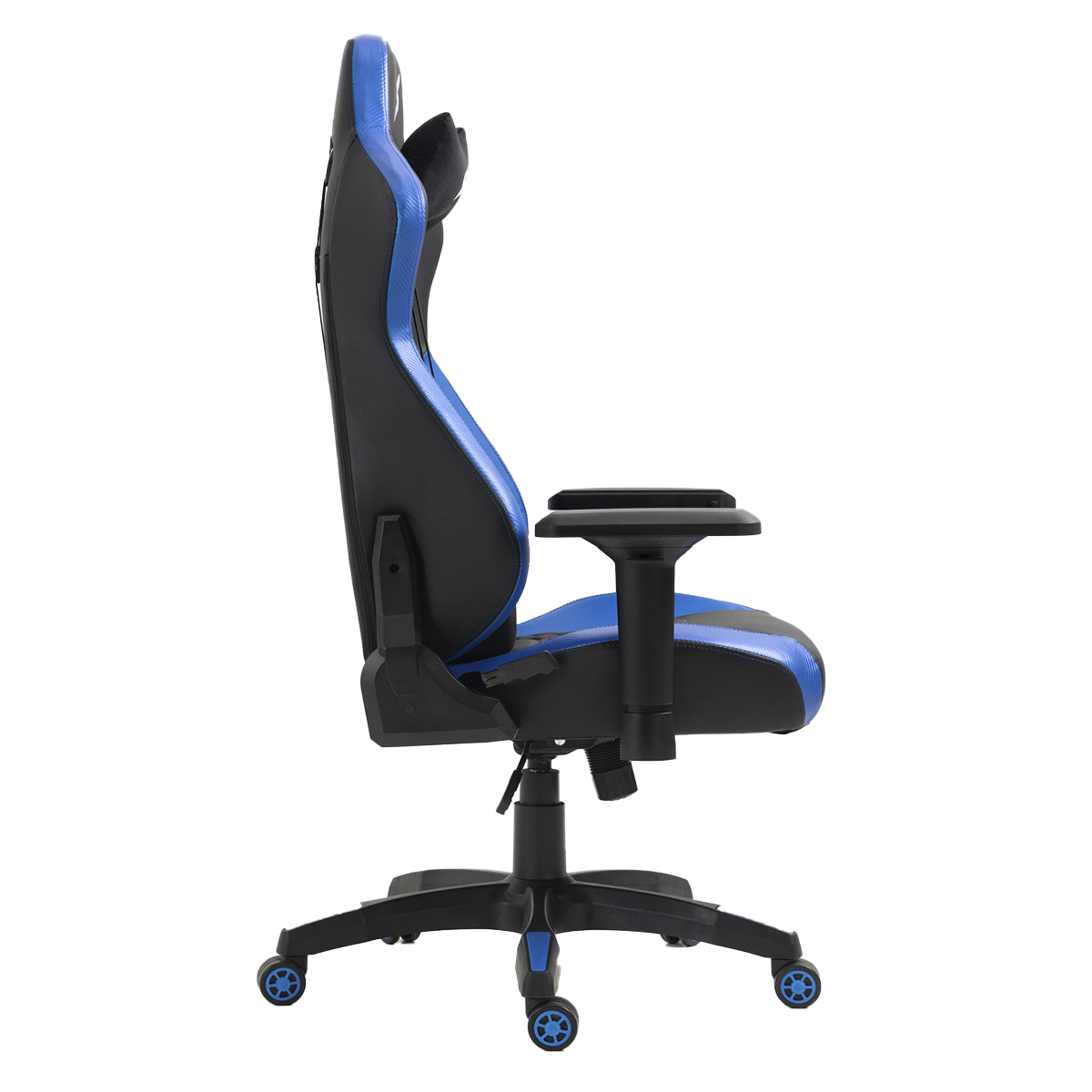 Cadeira Gamer SuperFrame Kong, Reclinável, Preto e Azul