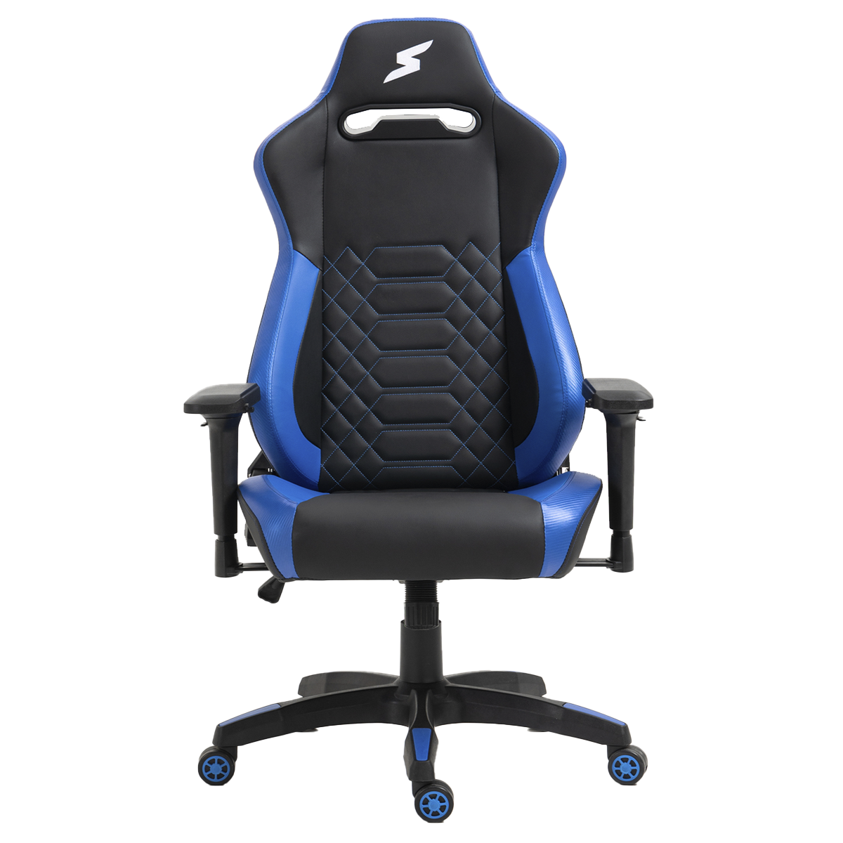 Cadeira Gamer SuperFrame Kong, Reclinável, Preto e Azul
