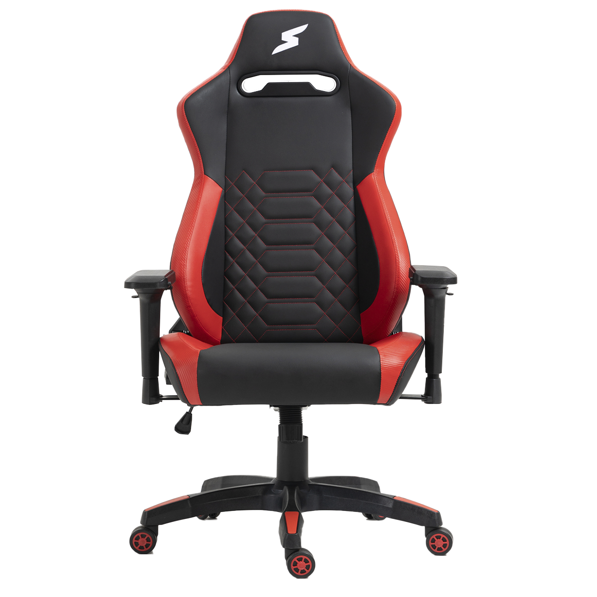 Cadeira Gamer SuperFrame Kong, Reclinável, Preto e Vermelho