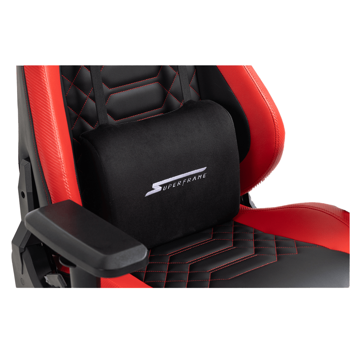 Cadeira Gamer SuperFrame Kong, Reclinável, Preto e Vermelho