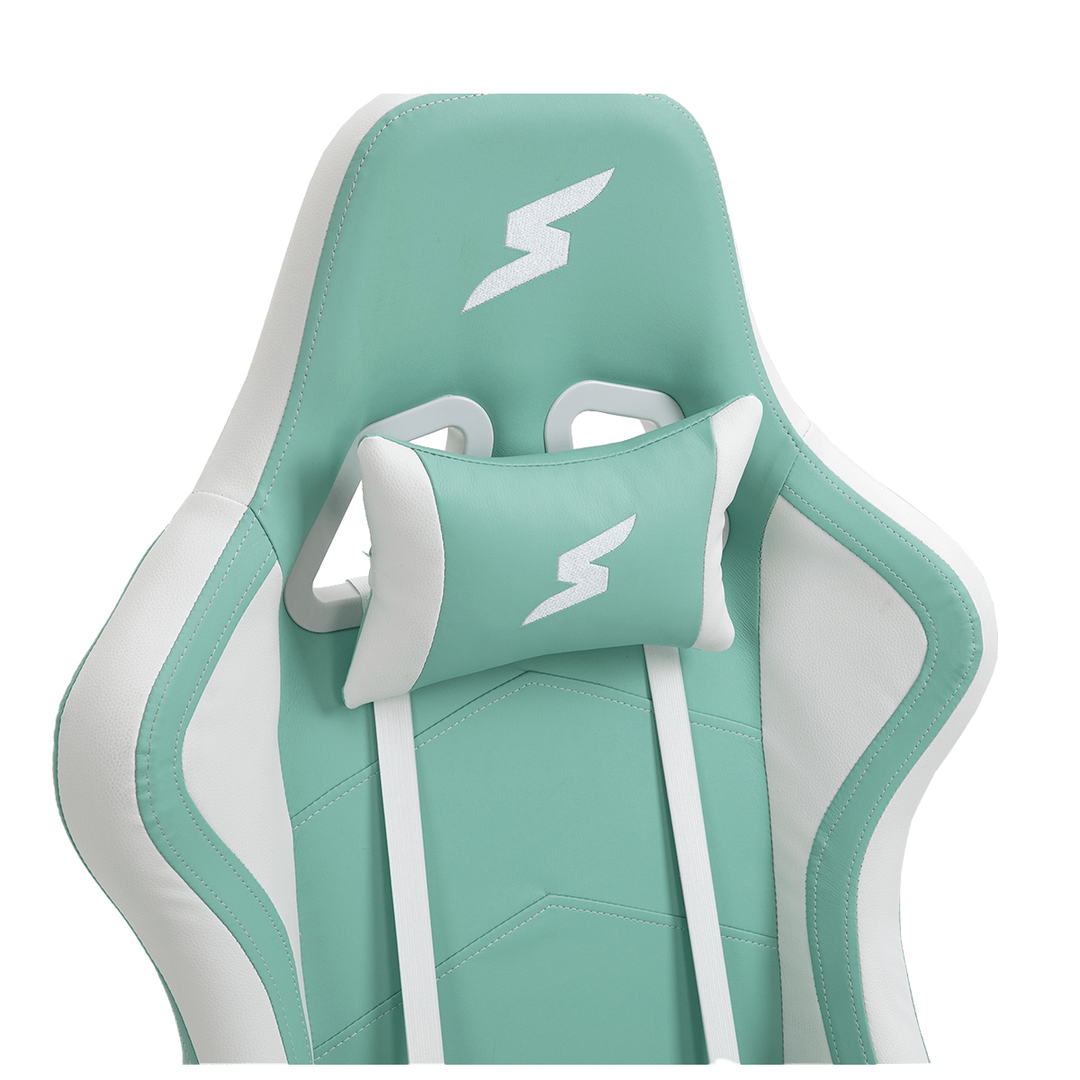 Cadeira Gamer SuperFrame Matcha, Reclinável, Verde e Branco