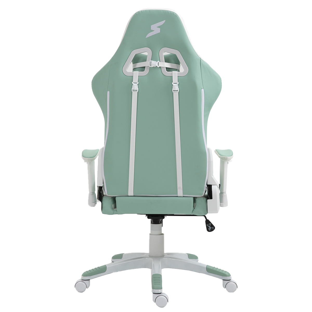 Cadeira Gamer SuperFrame Matcha, Reclinável, Verde e Branco