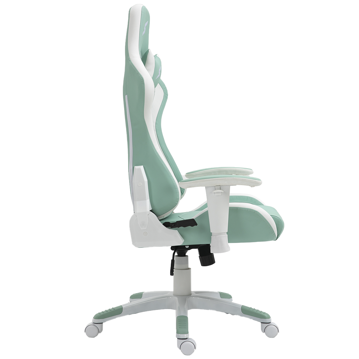Cadeira Gamer SuperFrame Matcha, Reclinável, Verde e Branco