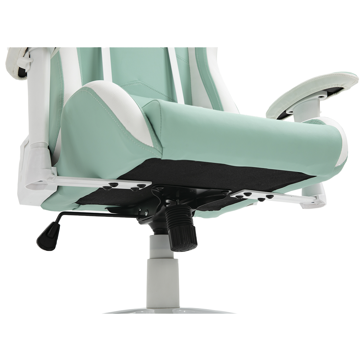 Cadeira Gamer SuperFrame Matcha, Reclinável, Verde e Branco